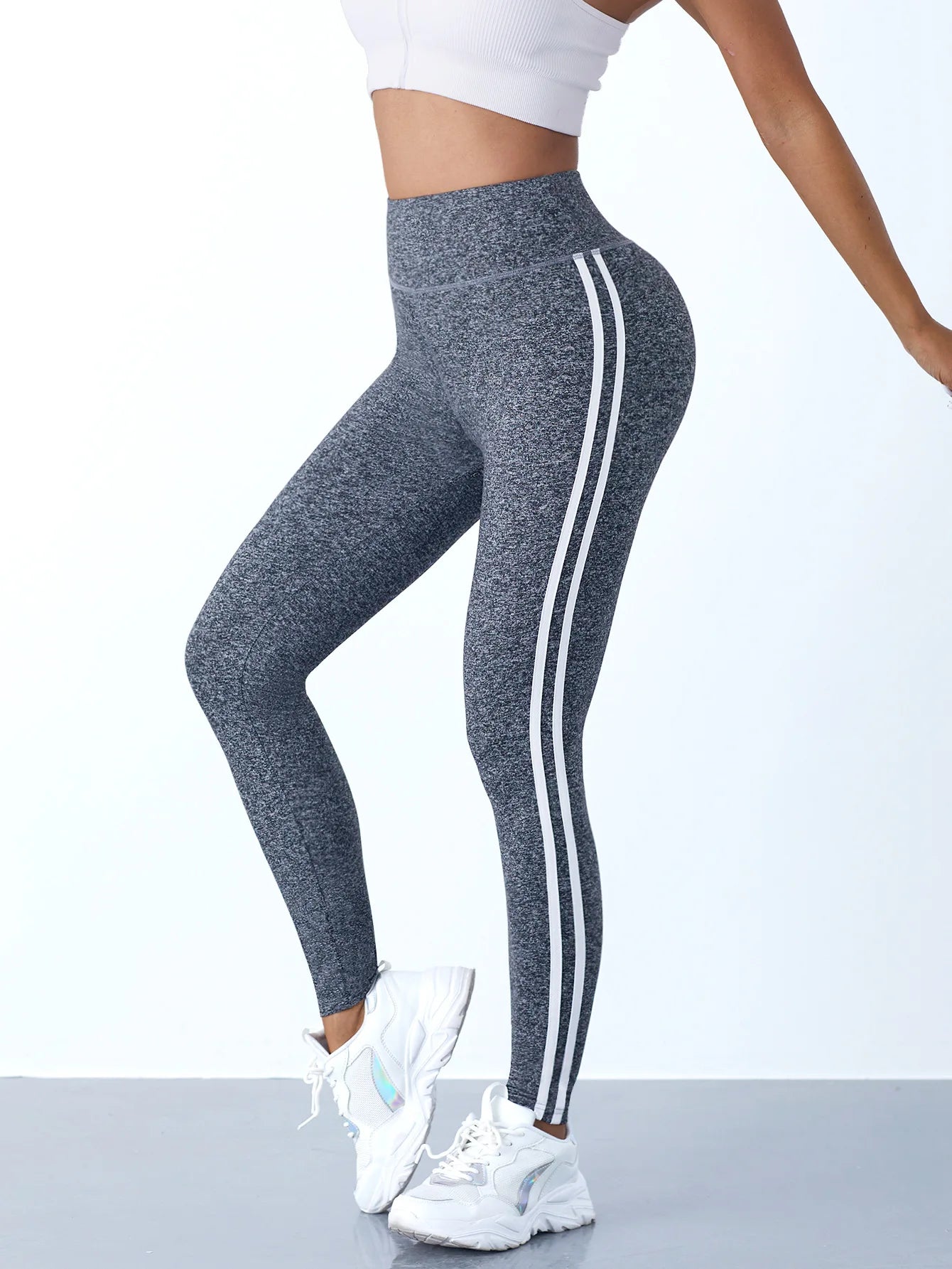 Yoga Pants Women Seamless Compression Work Out Leggings Tummy Control High Waisted Women's Running Athletic Gym Workout Clothes
