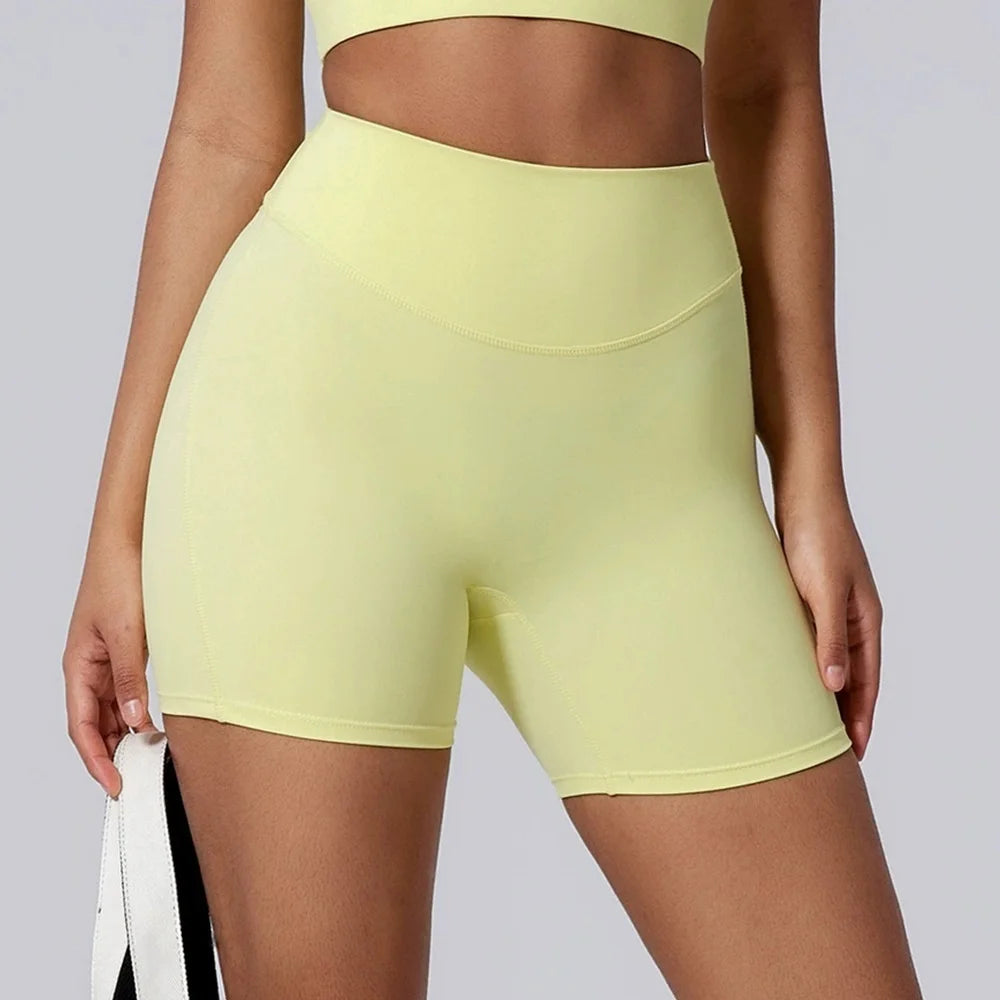 Cloud Hide Yellow Yoga Suit Gym for Woman Fitness Set Sports Tracksuit Bra Top Pants XL Workout Pilates Outfits Running Clothes
