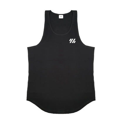 Gym Bodybuilding Casual Tank Tops Summer Cotton Breathbale Sleeveless Clothing Mens Fitness Muscle Shirts Running Sport Clothing