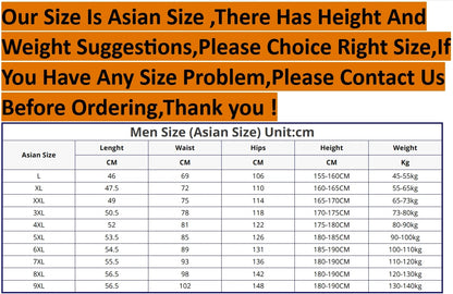 Plus Size 8XL 9XL Summer Casual Cotton Shorts Men Breathable Loose Beach Short five-point Pants Comfortable Sports Sweatpants